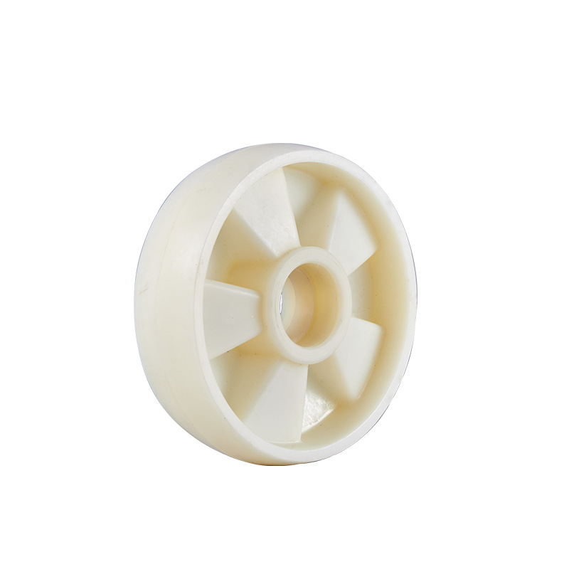 Nori Ruyi iron core PU wheel each model color red, yellow and black manual handling wheel forklift ground cow mute wheel