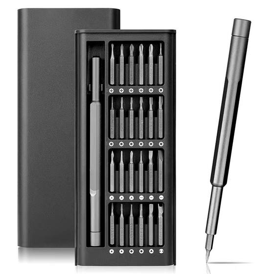 25-piece set of multifunctional household screwdriver special-shaped batch head computer mobile phone disassembly and maintenance precision tool set