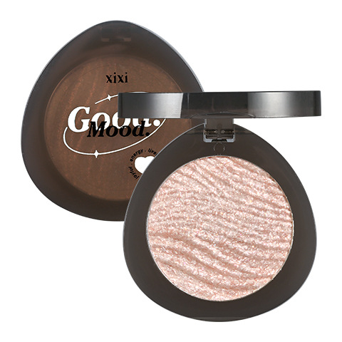 xixi moon pool dark high-gloss powder plate Flash Brightening clear non-flying powder face brightening three-dimensional nose shadow integrated