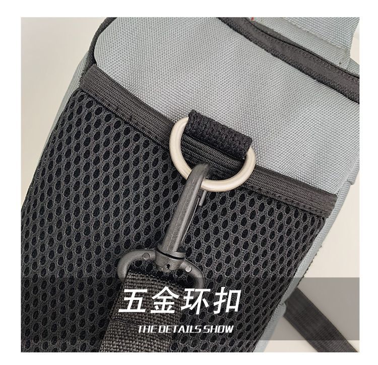 Applicable Triangle Digital Camera Bag Single Shoulder Crossbody SLR Camera Bag Lightweight Storage Canvas Foreign Trade Bag