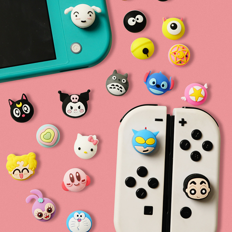 Nintendo SWITCH donut ice cream rocker cap ns cute button Lite rocker cap peripheral accessories