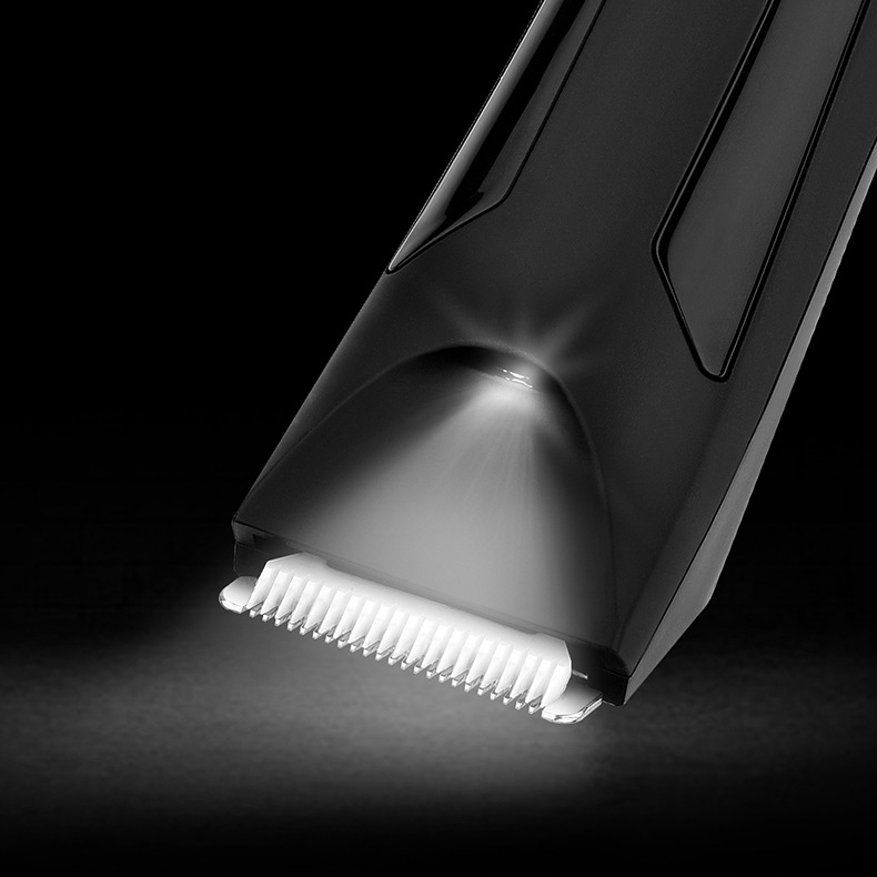 New Men's electric private trimmer Shaver washing scraper leg hair body hair scissors LCD Digital Display LED