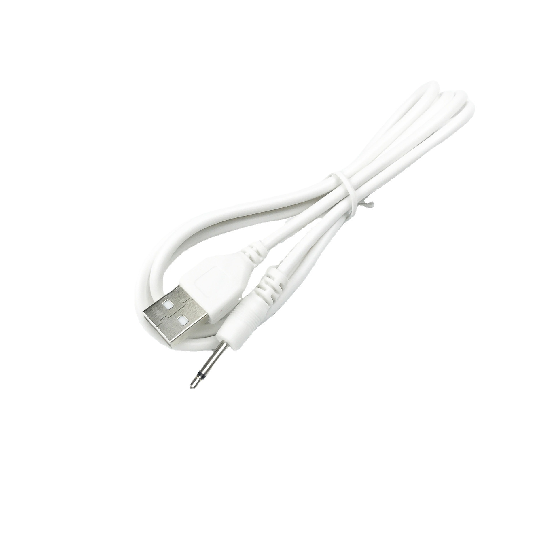 usb to 2.5 Audio Mono Charging Cable 1 m 17.4mm Face Washing Instrument Sex Products 2.5 Round Charging Cable