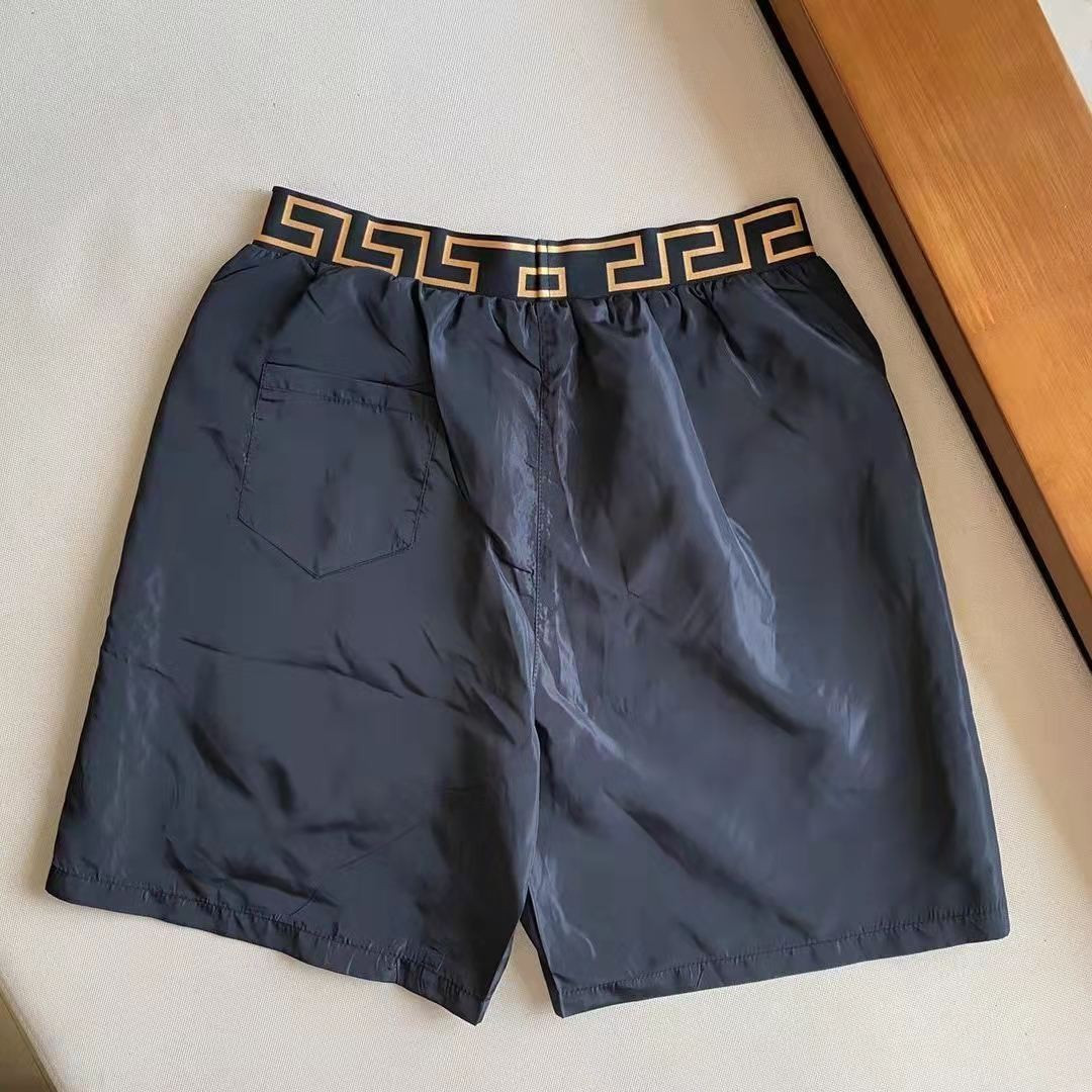 2022 Summer New Medusa Fashion Brand Men's Shorts Five-point Pants Beach Pants Ice Silk Pants Men's Pants Fashion
