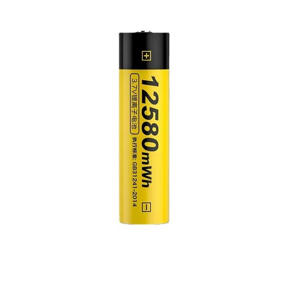 Delip 18650 lithium battery 12775mwh large capacity suitable for strong flashlight battery 18650 battery