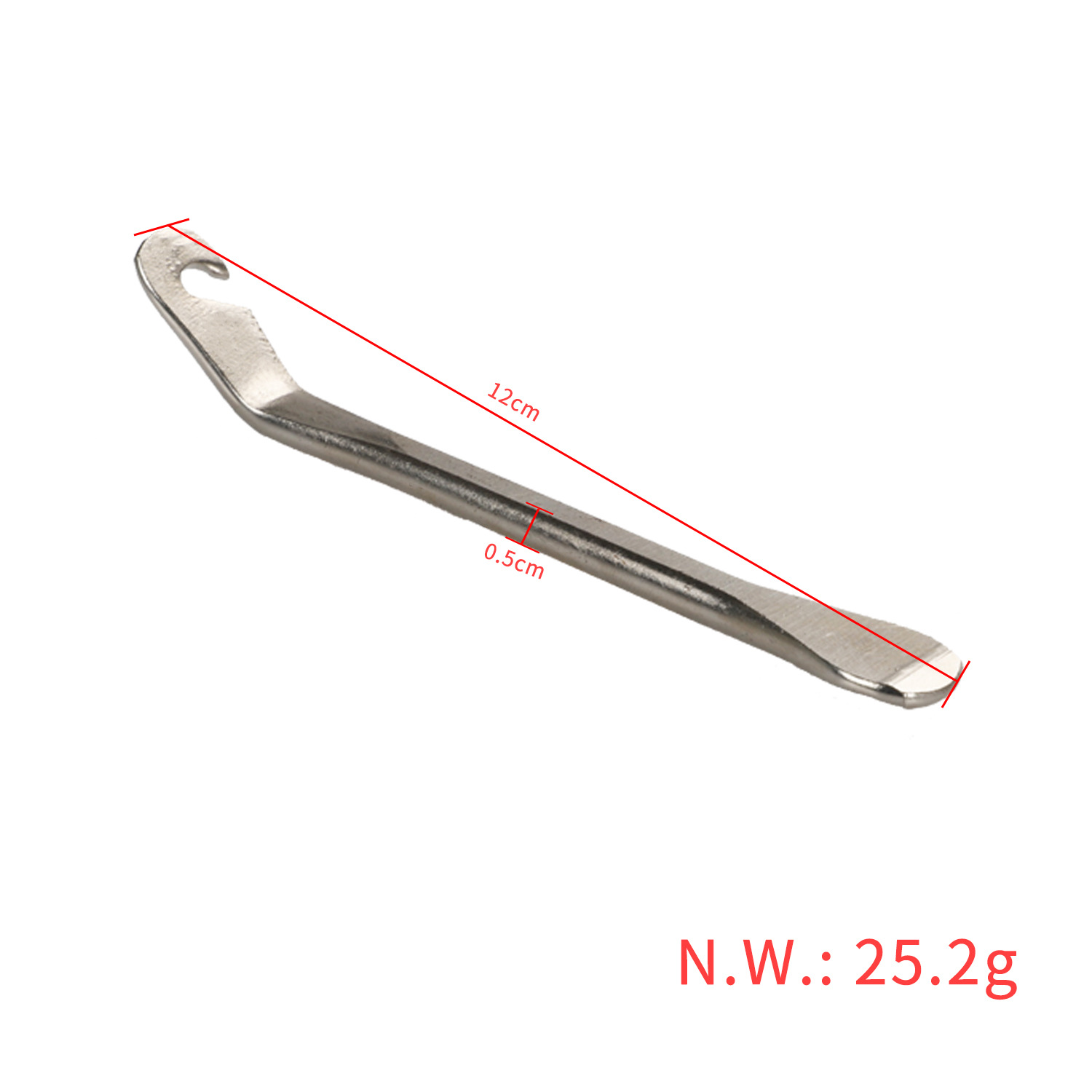 Scooter Bicycle Tire Bar Iron Tire Bar Tire Repair Tool Metal Crowbar Tire Breaker Crowbar Accessories