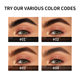 Ushas European and American Cross-Border Spot Eyebrow Pencil Dyed Eyebrow Cream Long-Lasting Waterproof Not Easy to Fade Eyebrows Black Export