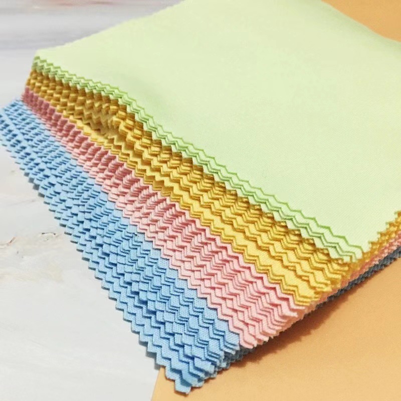 Super soft glasses cloth 100 mixed color support printing LOGO color glasses cloth multi-color optional factory wholesale