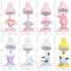 Blind box cute mini cartoon creative small desk lamp eye protection LED desktop reading lamp stereo doll atmosphere lamp
