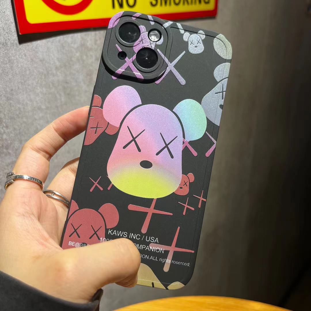 蘋果11手機殼iPhone14promax/蘋果xsmax/蘋果13/7/8/XS暴力熊新款