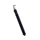 Black straight hook steel hook
