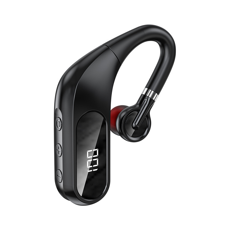 Foreign trade kj12/KJ10 Bluetooth headset ear-hanging wireless business headset power display sports Bluetooth headset