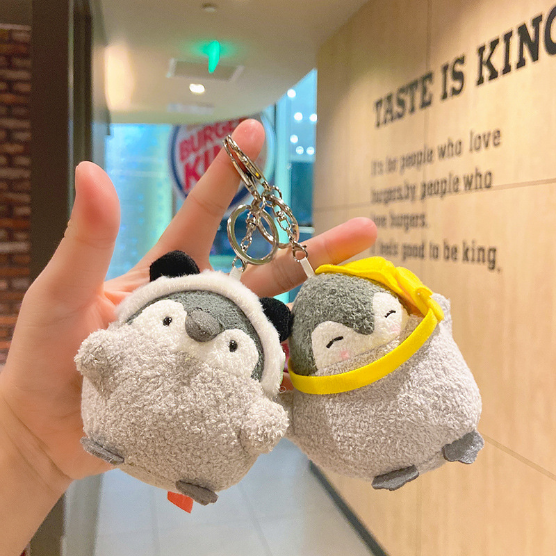 Cute cartoon key chain bag pendant doll gift net red envelope bag pendant doll plush key chain wholesale