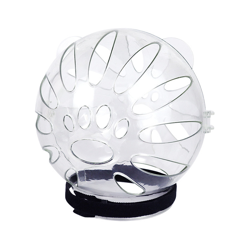 Cat space Hood muzzle anti-licking anti-Bite Fight transparent spherical breathable Elizabeth ring cat head cover