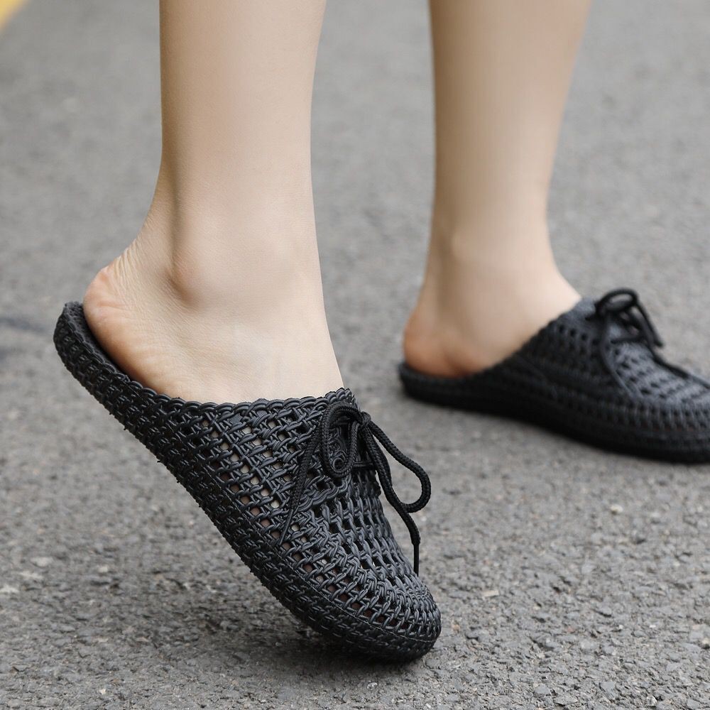 2023 sandals and slippers summer wholesale ladies thick bottom bathroom bow home shoes soft bottom a generation of spot batch