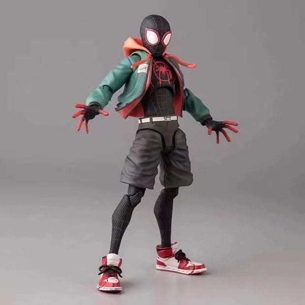 千値練sv-actionスパイダーマン平行宇宙マイルズモラレス国産可動フィギュア|undefined