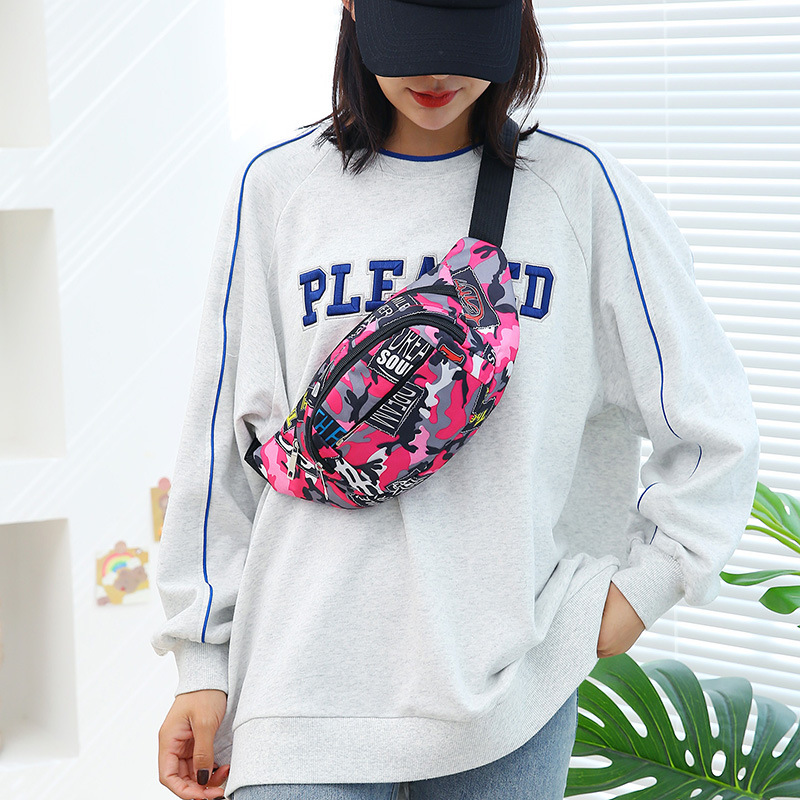 New Waterproof Oxford Cloth Waist Bag Men's Large Capacity Cash Collection Cash Collection Bag Business Bag Mobile Phone Bag Fashion Sports Waist Bag