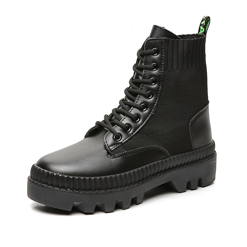 martin boots british style leather boots thick-soled 2025 autumn and winter new men's boots snow boots men martin boots cross-border shoes