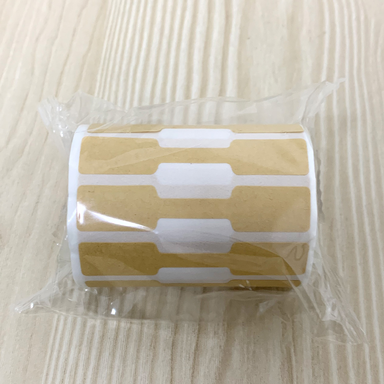 珠寶首飾價格裝飾貼紙天然牛皮紙珠寶標籤可手寫不乾膠標籤貼