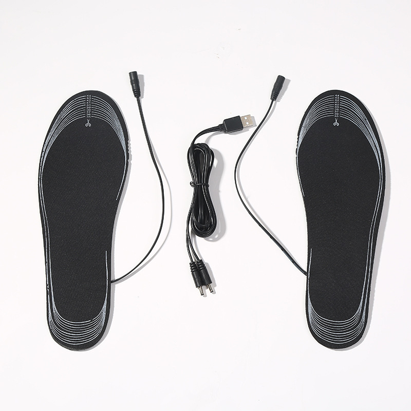 Cross-border supply cutting electric heating insole washable heating insole foot warmer rechargeable heating insole wholesale_voghion.com