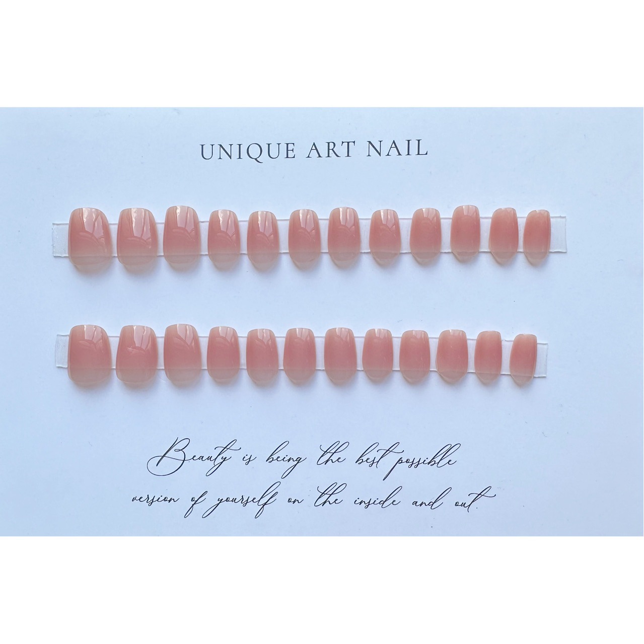 Wearing Nail Art Pure Jade Ice Blush Phototherapy Wearing Nail Art Patch