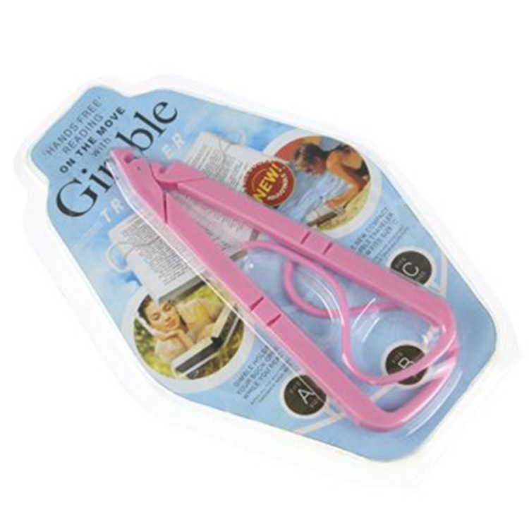 Creative portable fixed clip bookmark clip reading bookshelf reading book clip bookend