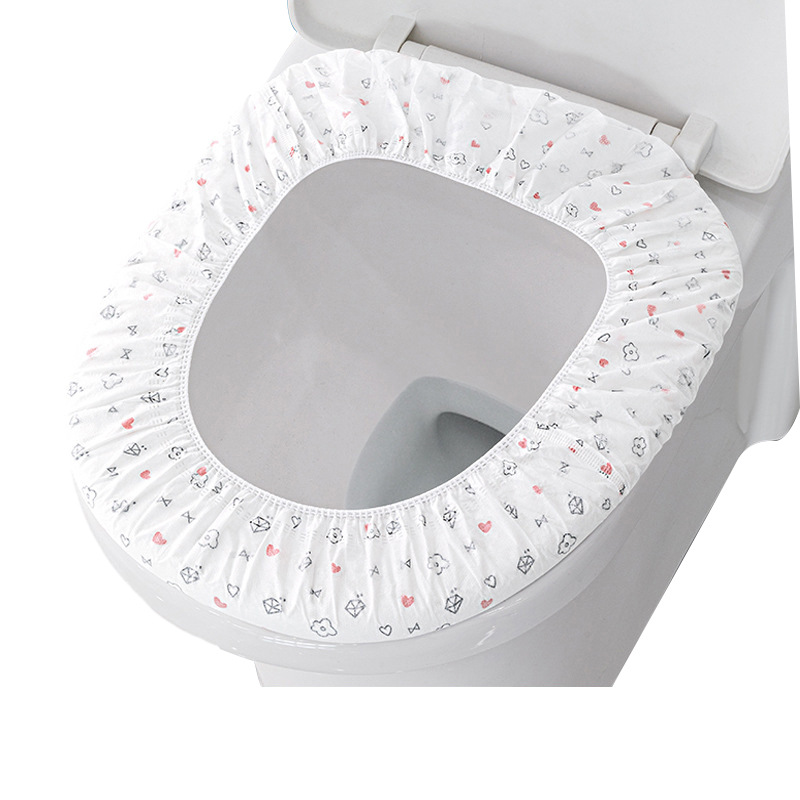 Disposable toilet seat suit travel hotel household non-woven toilet cover maternal portable waterproof toilet cover