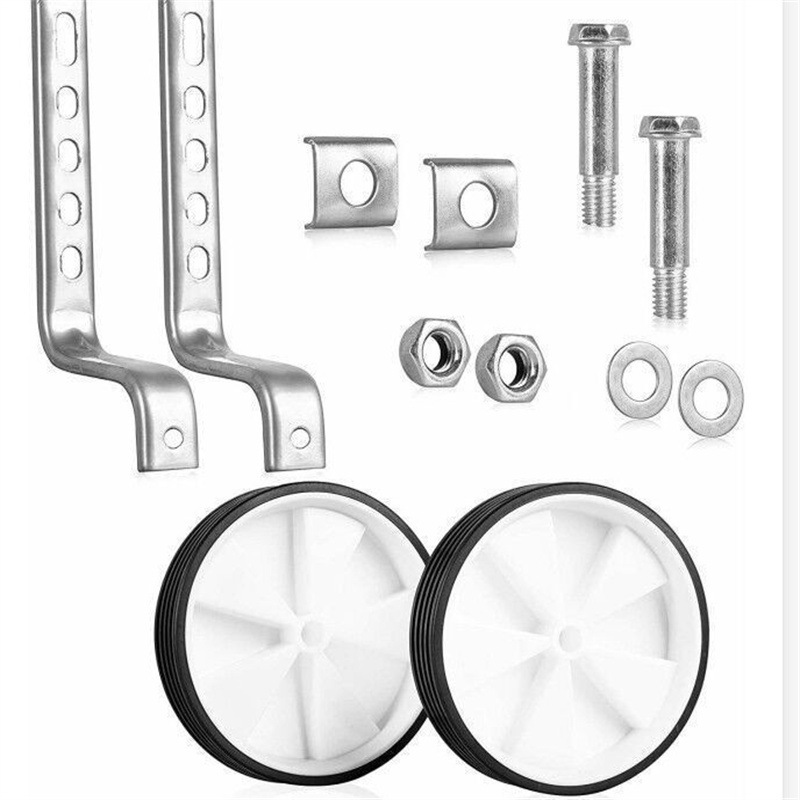 調節可能な子供自転車サポートホイール 12 14 16 18 20 インチ子供用自転車スタビライザー脚点滅バランスホイール|undefined