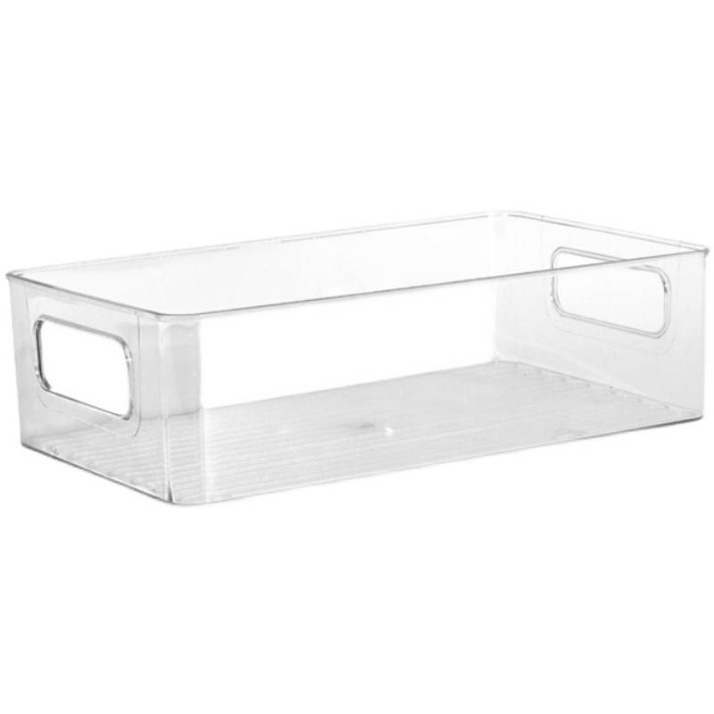 Desktop Storage Box Cosmetics Household Transparent Acrylic Mask Fit Box Snack Storage Basket Sundries Storage Rack