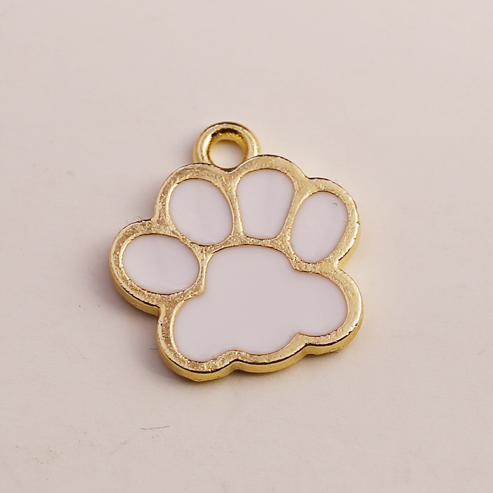 diy jewelry accessories alloy dripping Bear Paw Cat Claw pendant pendant material Korean hot sale factory direct sales
