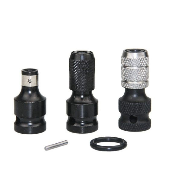 Electric wrench telescopic elastic sleeve conversion head hexagon head conversion batch head hexagon head 1/2 air gun 1/4 electric tool