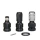 Electric wrench telescopic elastic sleeve conversion head hexagon head conversion batch head hexagon head 1/2 air gun 1/4 electric tool
