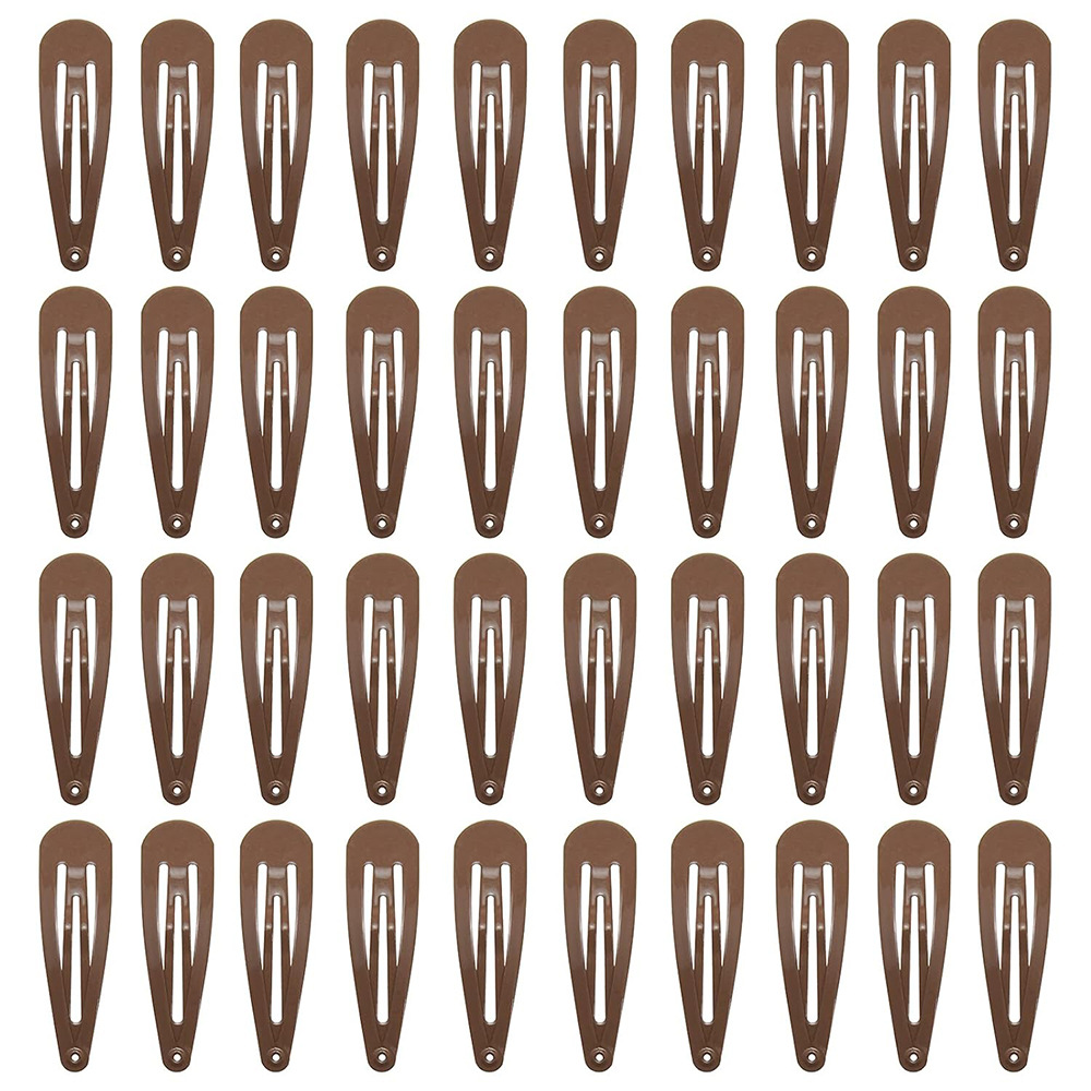 Cross-border Amazon thickened 5cm hairpin clip color BB clip hairpin spray paint drop clip side clip bangs clip hair clip