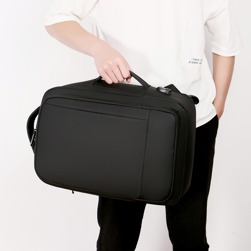Multi-functional cross-border charging business portable dual-use backpack men and women waterproof expansion extended computer backpack