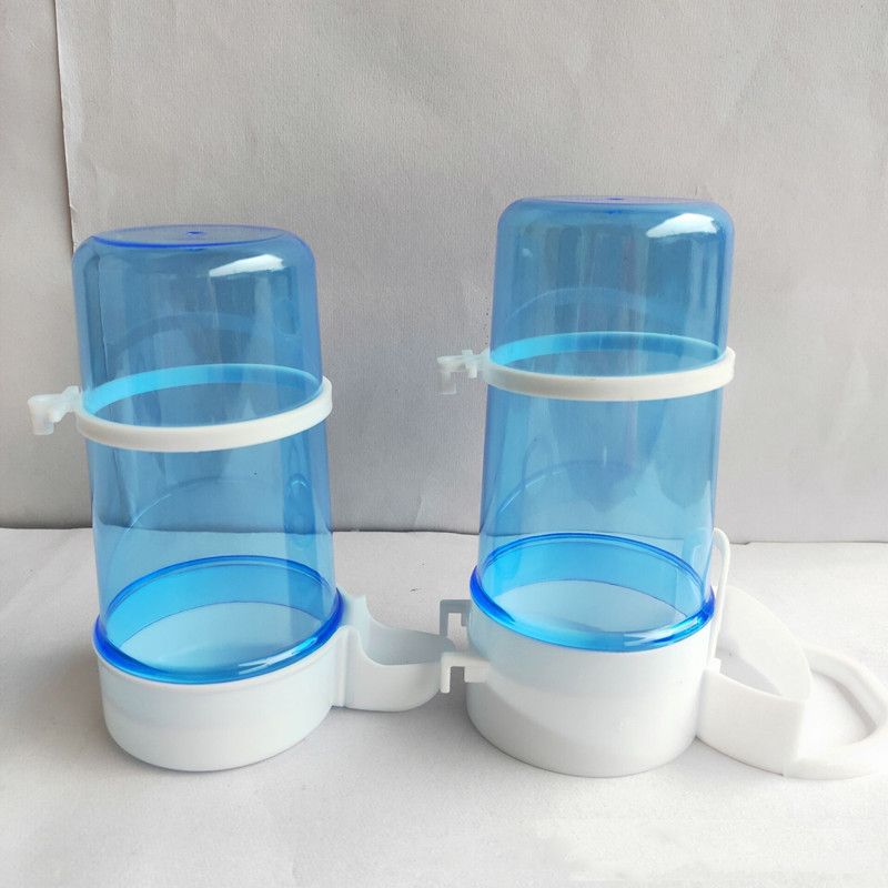 Bird drinking water device bird drinking water large and small parrot bird drinking water bottle Chinchilla drinking water automatic water feeder