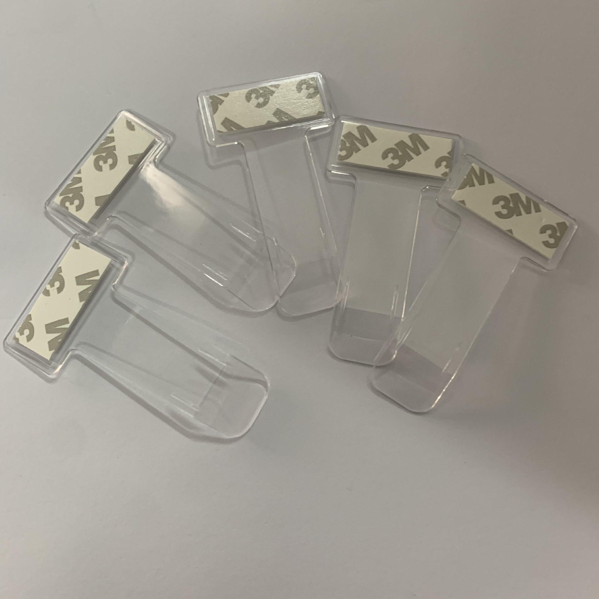 Car accessories ticket holder transparent plastic ticket invoice receipt clip parking time car ticket clip