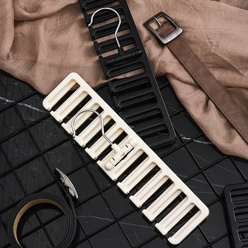Household Belt Storage Artifact Rack Hanging Scarf Hanging Rack Silk Scarf Tie Hanger Multifunctional Hook Belt Bow Tie Loop