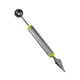 Double head carving knife Green