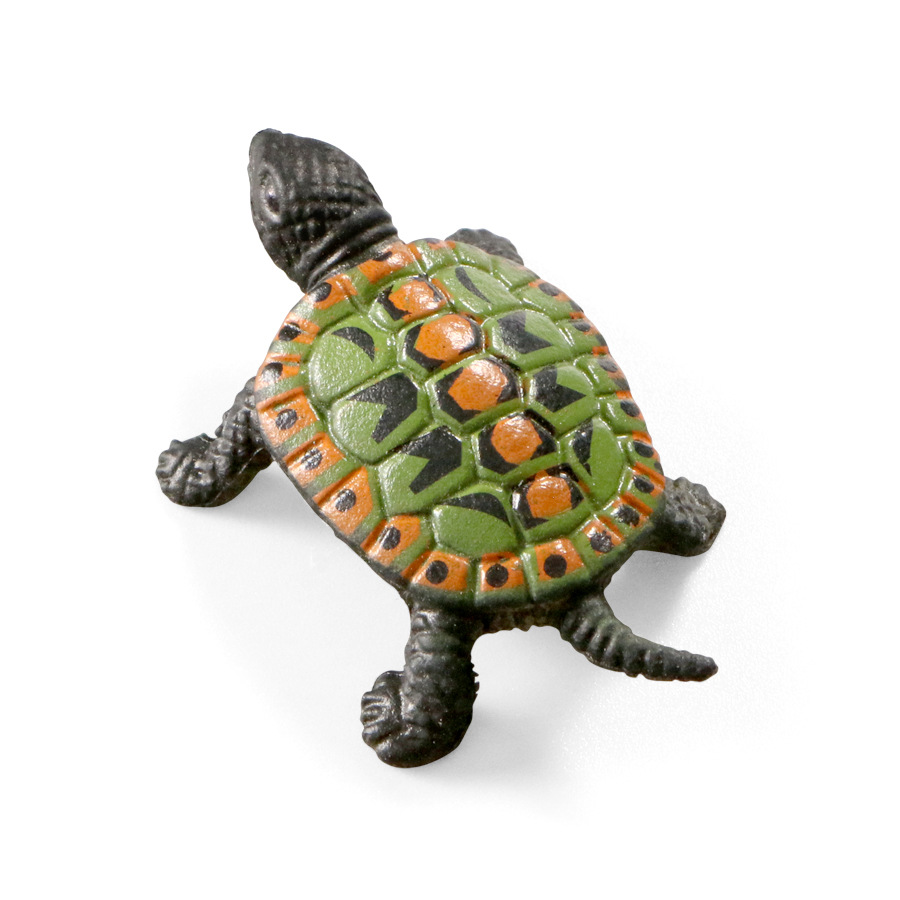 Simulation Marine hand-made decoration turtle tortoise elephant turtle turtle children's toy solid static amphibian model