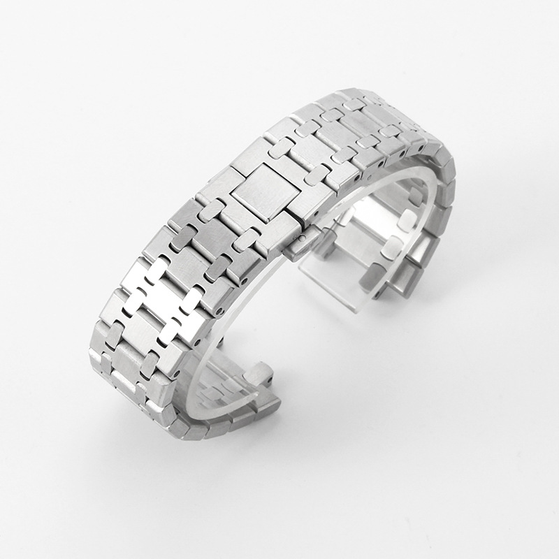 Suitable for AP 41MM Royal Oak 15400 15500 316 stainless steel solid watch band wrist strap 26mm