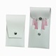 White 4-piece leather case 1