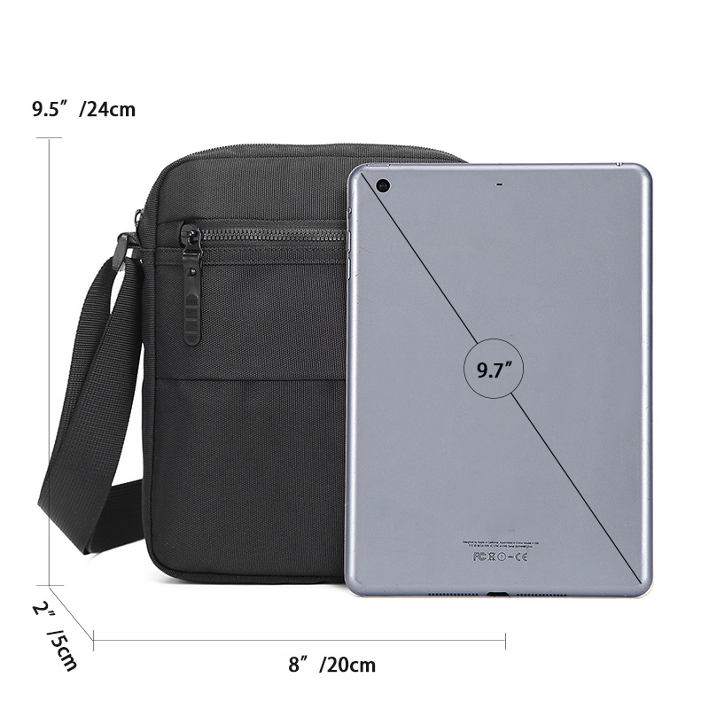 Men's messenger bag Shoulder Bag Men's Korean-style waterproof Oxford cloth travel shoulder bag casual small bag messenger bag