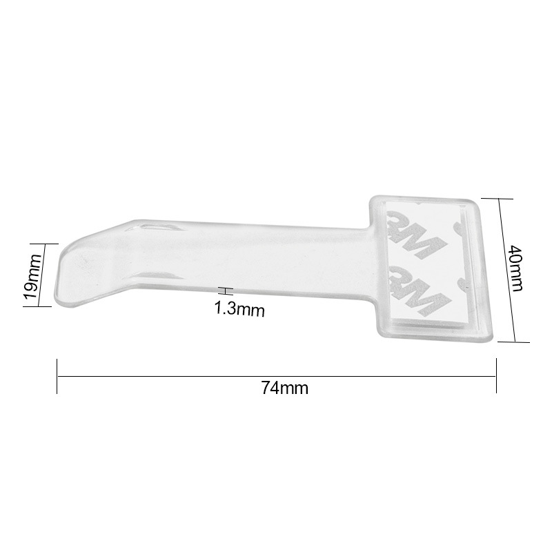 Certificate Clip Plastic Ticket Clip Parking Ticket Clip Temporary Parking Business Card Plastic Ticket Clip Invoice Receipt Clip