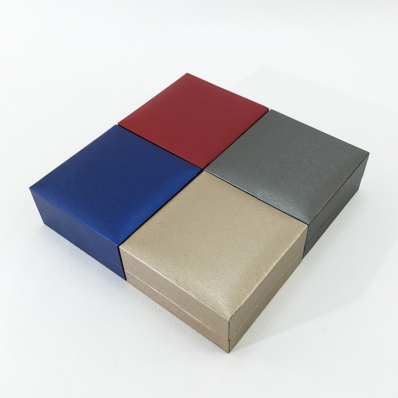 Factory direct three-piece jewelry box jewelry packaging box set ring earrings necklace storage box gift box New
