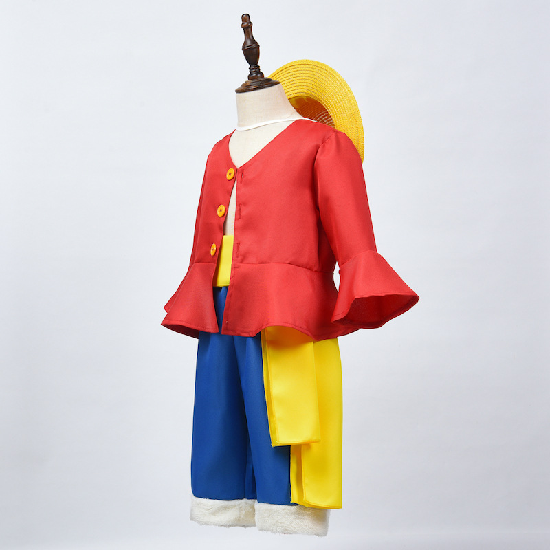 One piece Luffy clothes children's two years later second generation Sea King Luffy cosplay clothes cos clothing