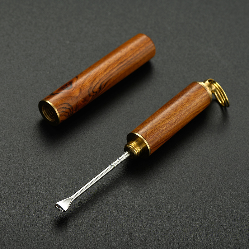 Source manufacturers wholesale ear scoop ear steak craft travel gifts sandalwood quality ear picking tools ear cleaning ears