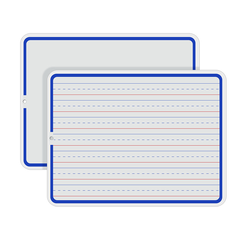 Double-sided whiteboard erasable children's drawing board classroom teacher student answer board English four-line three-grid writing board