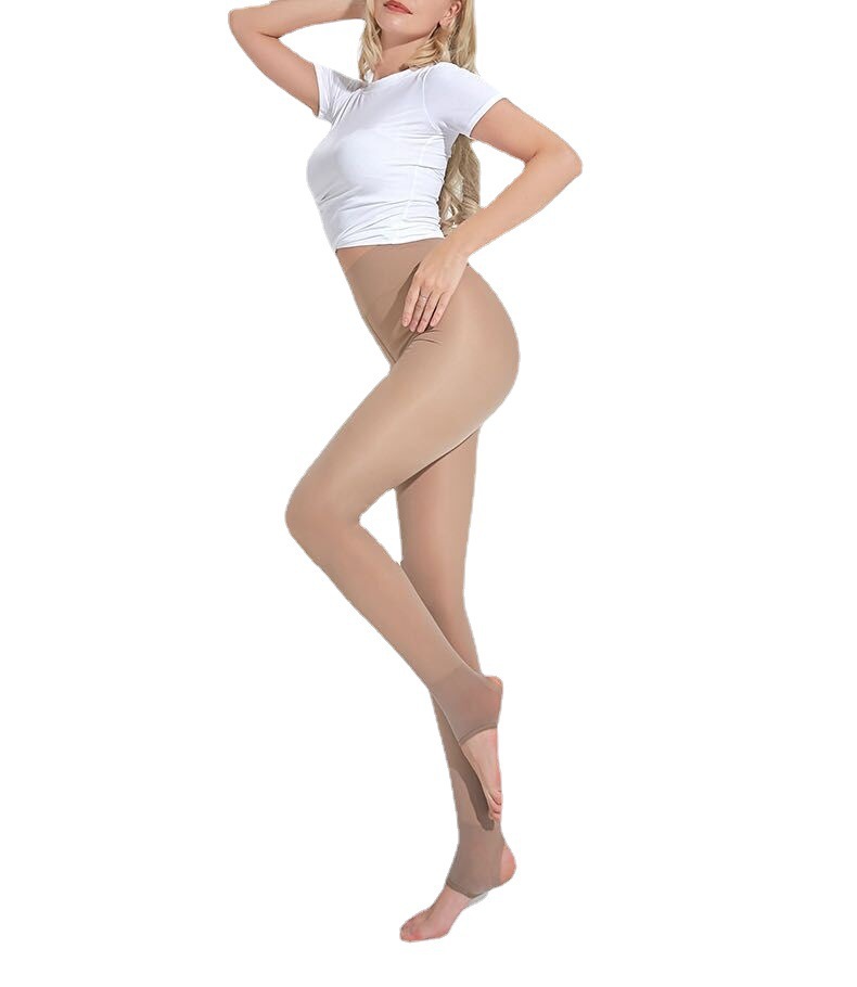 400g super thick fleece-lined water light socks women's autumn and winter nude feeling natural light leg artifact bottoming pantyhose step-on foot