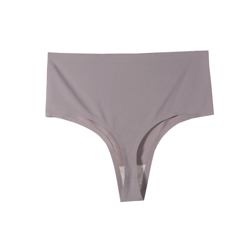 Women's Fitness T-pants one-piece seamless thong plus size high waist belly contracting European and American cross-border e-commerce cotton crotch underwear