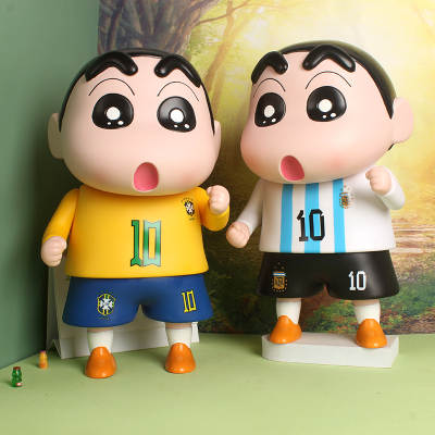 Messi No. 10 Jersey Crayon Small New Handset 1-1 Ornaments Cute Large Doll Gift Japanese Genuine